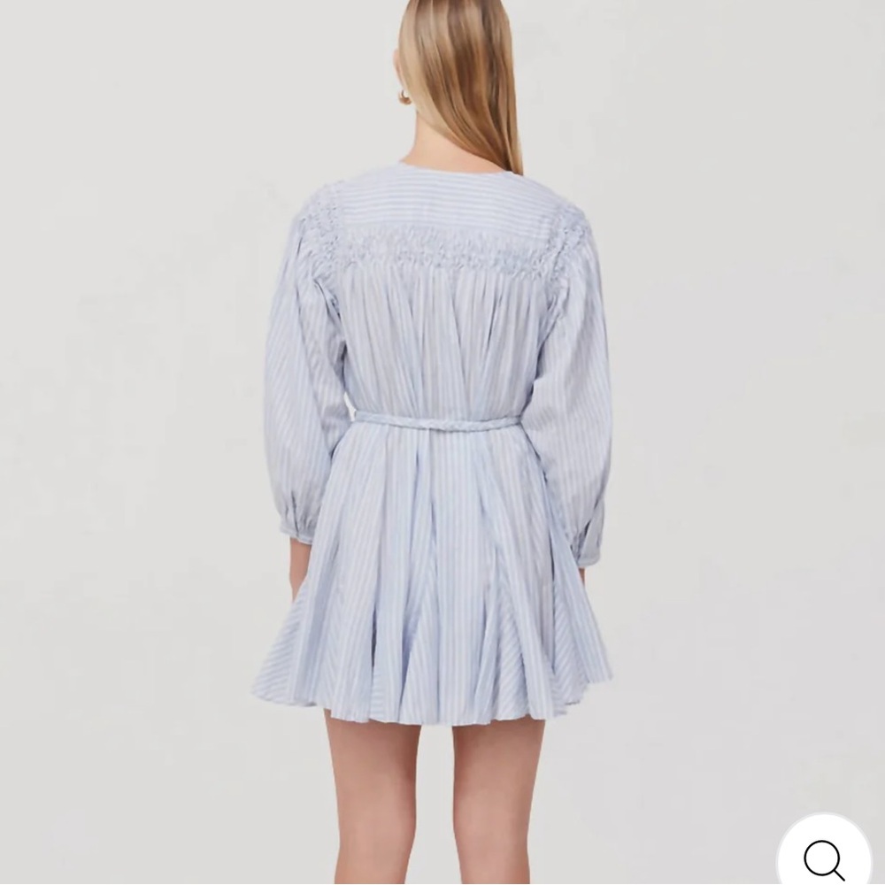 RHODE Cora Dress Marine Stripe
